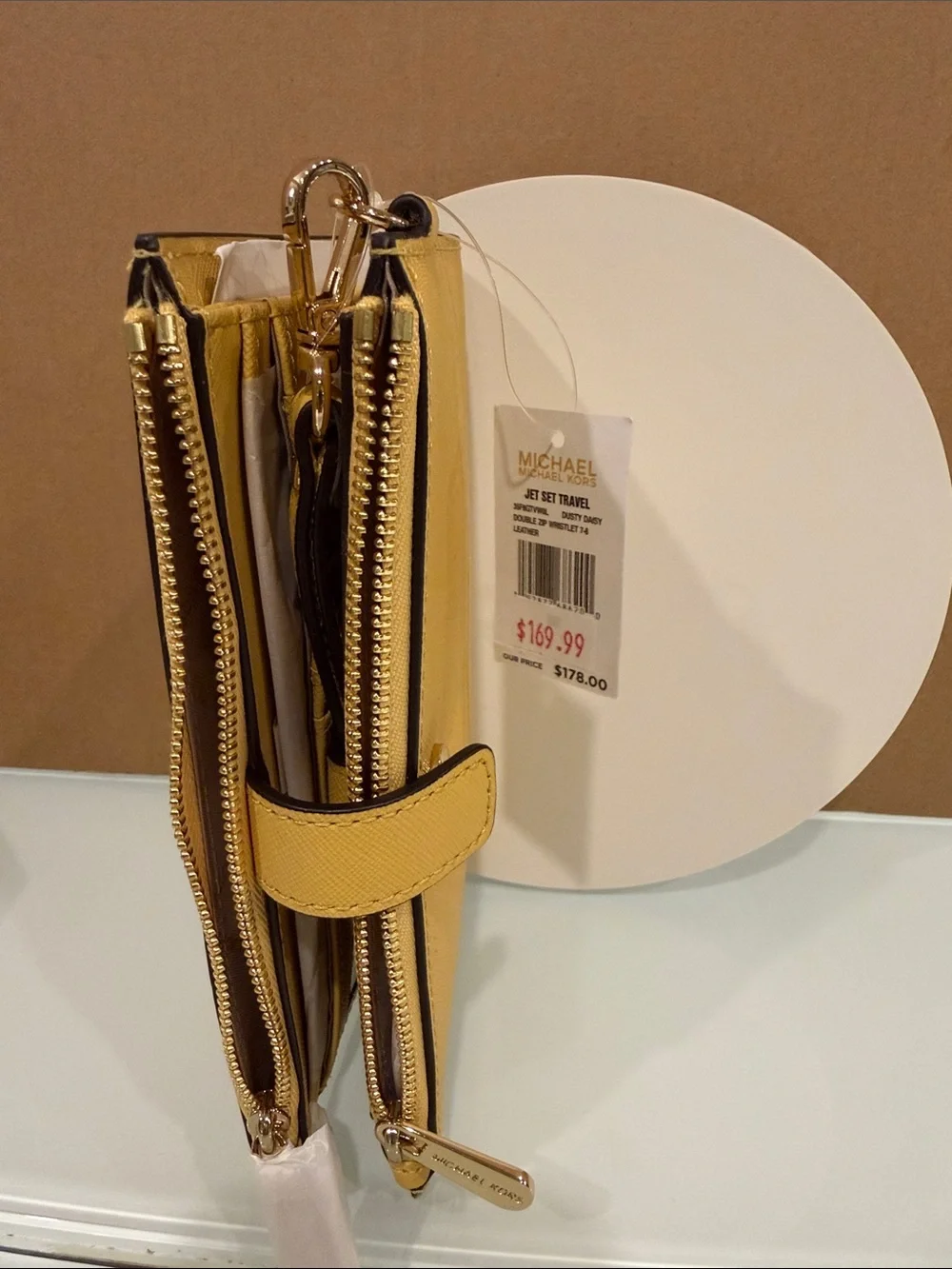 Michael Kors compact saffiano